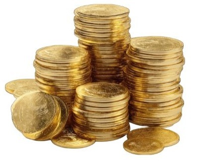 Monedas de oro
