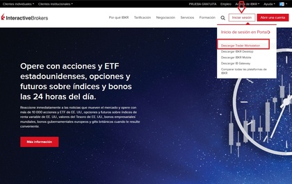 descargar trader workstation