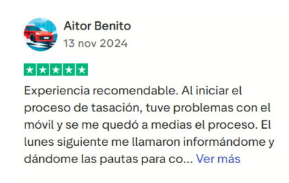 captura de pantalla de foro sobre Opinión CBRE tasación