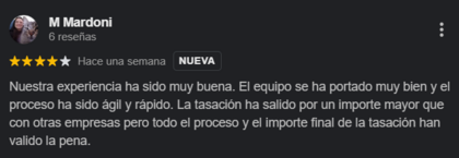 opinion real de usuaria sobre tinsa