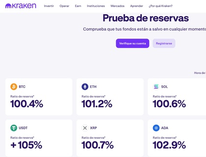 kraken proof of reserves