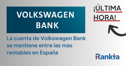 La cuenta de Volkswagen Bank se mantiene entre las más rentables en España para hacer crecer tus ahorros