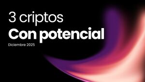 3 criptomonedas para invertir en diciembre de 2025