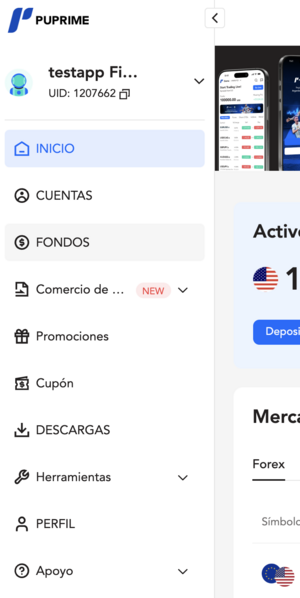Cómo depositar dinero en el broker PU Prime: Guía paso a paso