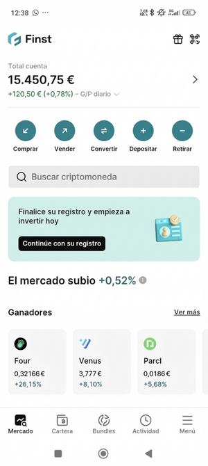 Finst opiniones: la app de criptomonedas más económica