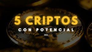 Las 5 criptomonedas que liderarán el mercado en 2026
