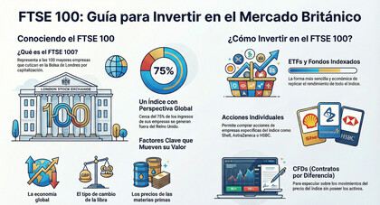 Cómo invertir en el FTSE 100