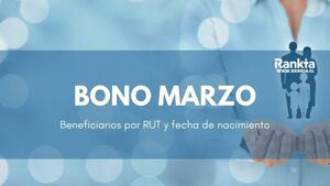 Bono Marzo: beneficiarios por RUT y fecha de nacimiento