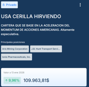 Mi portfolio Cerilla Hirviendo 2026 25 Valores