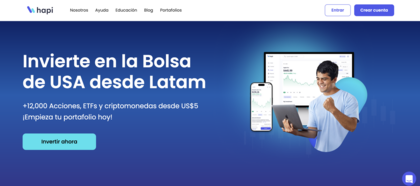 Página web de Hapi
