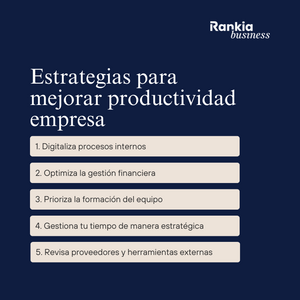 Claves para mejorar la productividad en tu empresa en 2026
