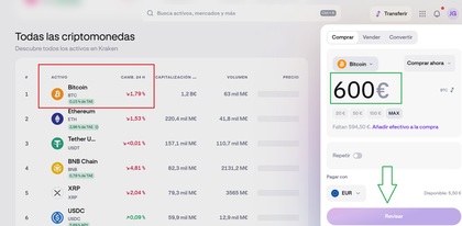 Plataforma estándar de Kraken
