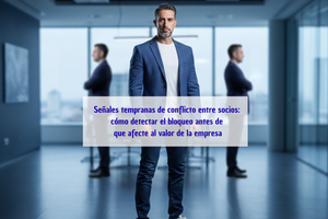 Señales tempranas de conflicto entre socios: cómo detectar el bloqueo antes de que afecte al valor de la empresa