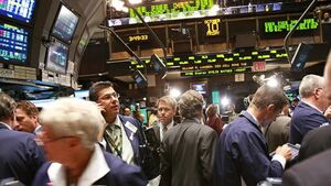 Concepto de operación de cruce en el mercado de capitales