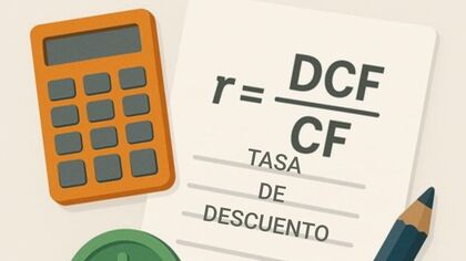 ¿Cómo calcular la tasa de descuento?