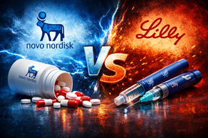 Guerra de Gigantes: Novo Nordisk sufre en bolsa tras el último duelo contra Eli Lilly