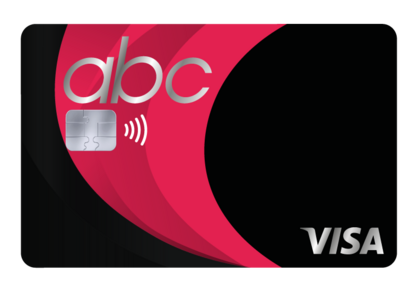 Imagen de la tarjeta de crédito ABC Visa