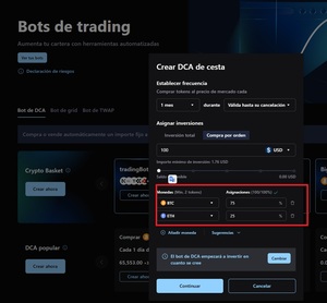 ¿Es posible hacer una cartera 60/40 con criptomonedas?