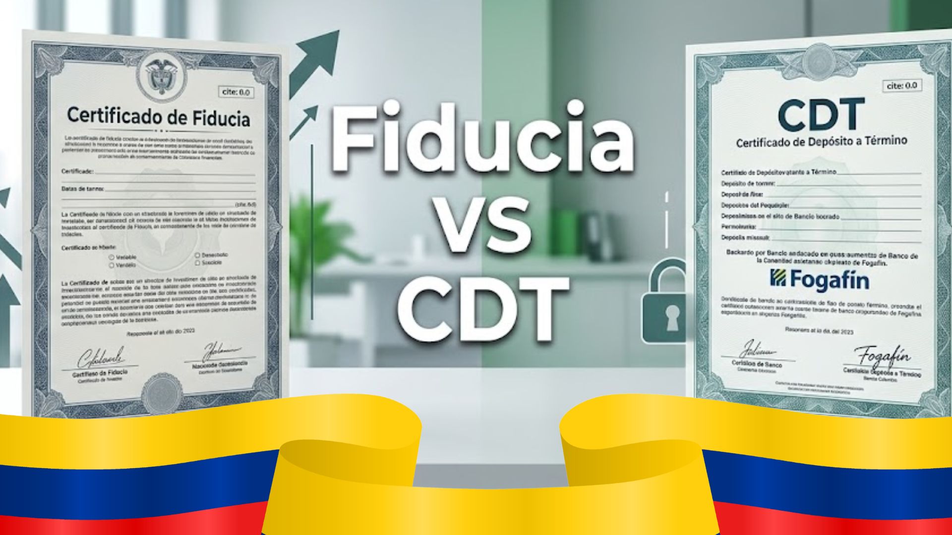 ¿Qué es mejor en 2026: Un CDT o un Fondo de Inversión Colectiva?