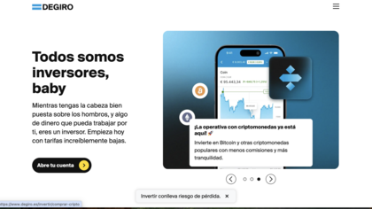 Invertir en DEGIRO