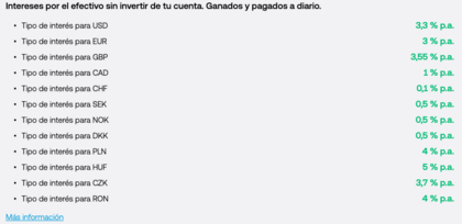 Divisas Cuenta Remunerada