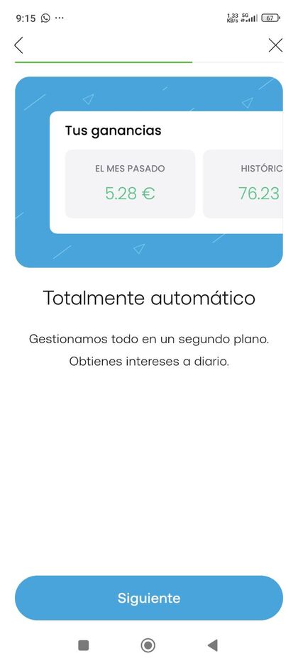 Intereses diarios Trading212