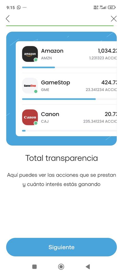 ¿Qué acciones puedo comprar?