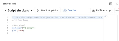 Pine Script el lenguaje de programación nativo de Tradingview