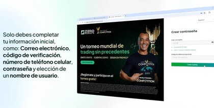 Registro en ZERO Markets