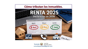Cómo tributan los Inmuebles en la Renta 2026