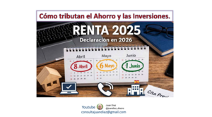 Cómo tributan el Ahorro y las Inversiones en la Renta 2026