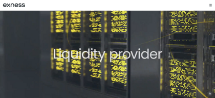Página web de Exness