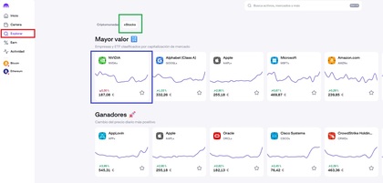 Acciones tokenizadas o Xstock en Kraken