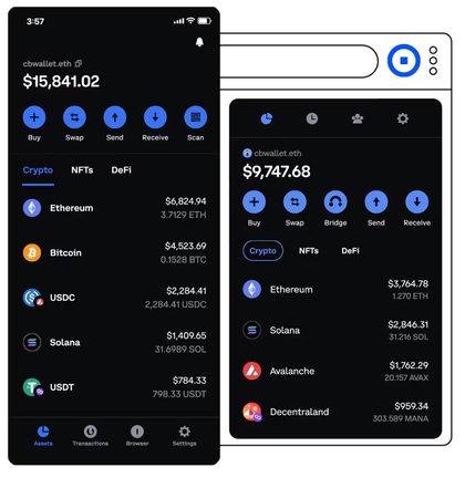 Base: la wallet de Coinbase