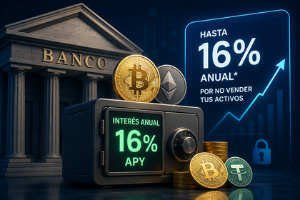 El 'interés bancario' de las cripto: hasta un 16% anual por no vender tus activos
