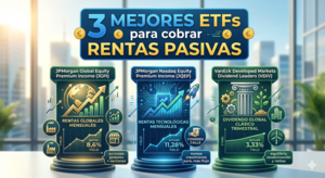 3 MEJORES ETFs para cobrar Rentas Pasivas