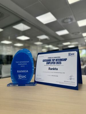 Rankia reconocida como Top Internship Employer por ESIC