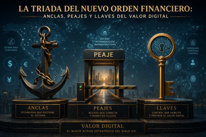 La Triada del Nuevo Orden Financiero: Anclas, Peajes y Llaves del Valor Digital