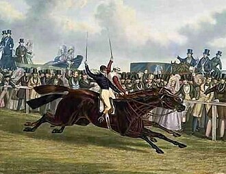 Retrato de St. Leger Stakes en 1839