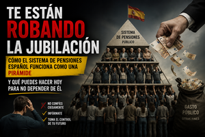 Te están robando la jubilación: cómo el sistema de pensiones español funciona como una pirámide. Usa el Plan B