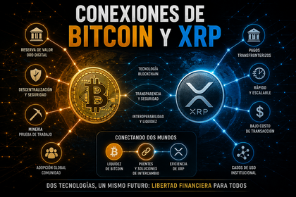 Bitcoin es el oro digital. XRP es la herramienta secreta de los bancos. Y los dos pueden ganar a la vez.