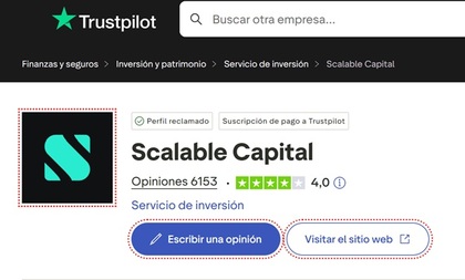 Scalable Capital opiniones  Trustpilot