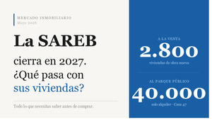 La SAREB entrega casi 3.000 viviendas antes de su cierre: qué pasa con sus pisos e inmuebles
