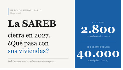 La SAREB entrega casi 3.000 viviendas antes de su cierre: qué pasa con sus pisos e inmuebles