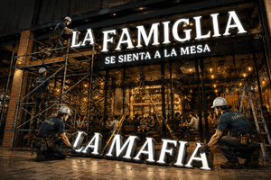 El gobierno italiano obliga a cambiar el nombre de "La Mafia se sienta a la mesa" (mayo de 2026)