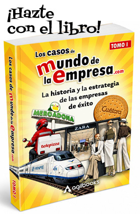 Inditex, Mercadona, Telepizza, Renfe y Cuétara, empresas analizadas en el libro "Los casos de Mundo de la Empresa"