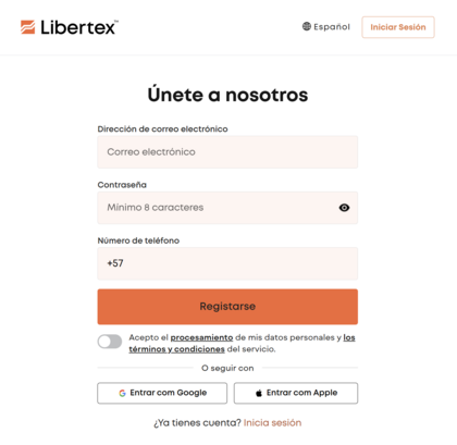 Login Libertex