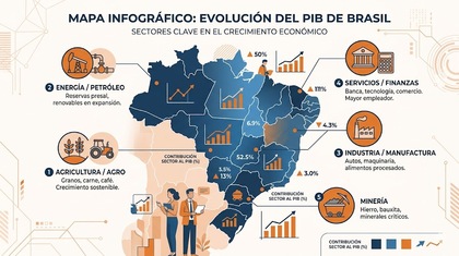 Evolución PIB de Brasil