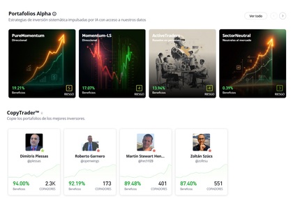 Smart Portfolio de eToro