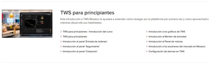 IBKR campus cuenta con todo tipo de recursos educativos